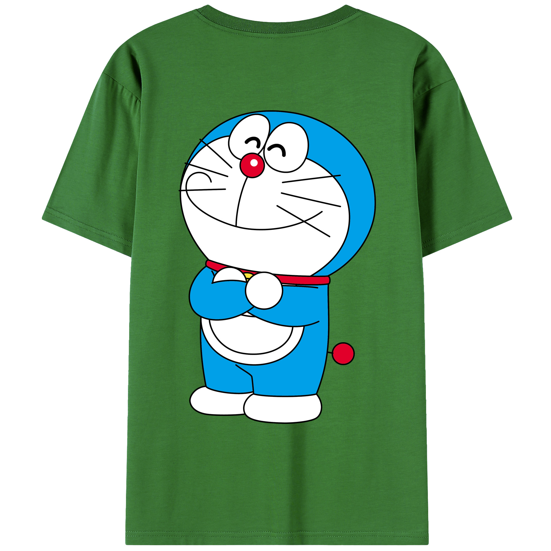 （画像用） ドラえもん Doraemon レディース半袖Tシャツ(バックプリント)